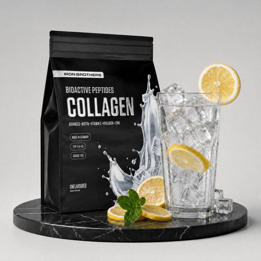 Collagen Advanced von Iron Brothers - Neutraler Geschmack - Design, Wirkung und Geschmack #geschmack_unflavoured