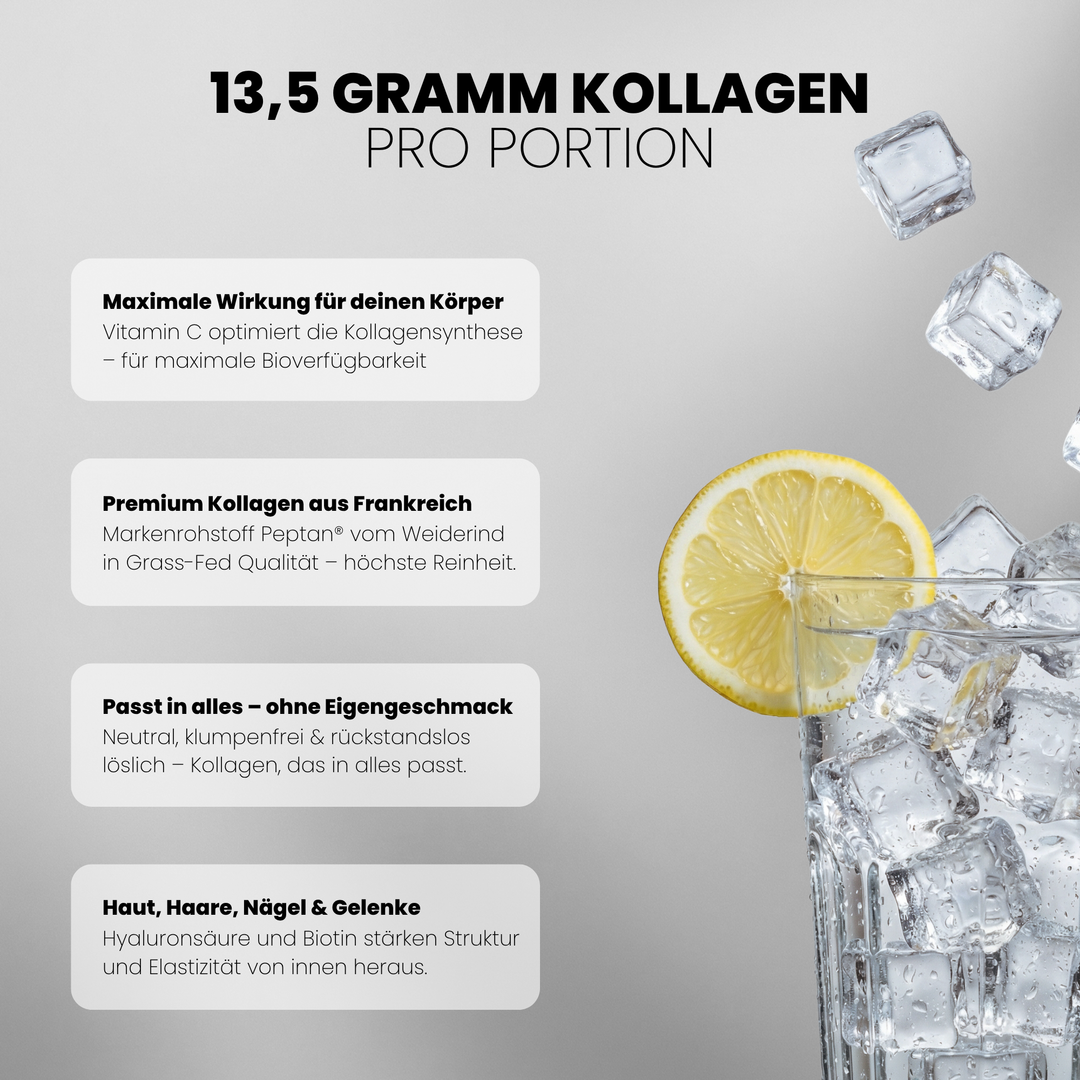 Collagen Advanced von Iron Brothers - Neutraler Geschmack - Vorteile #geschmack_unflavoured