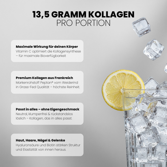 Collagen Advanced von Iron Brothers - Neutraler Geschmack - Vorteile #geschmack_unflavoured