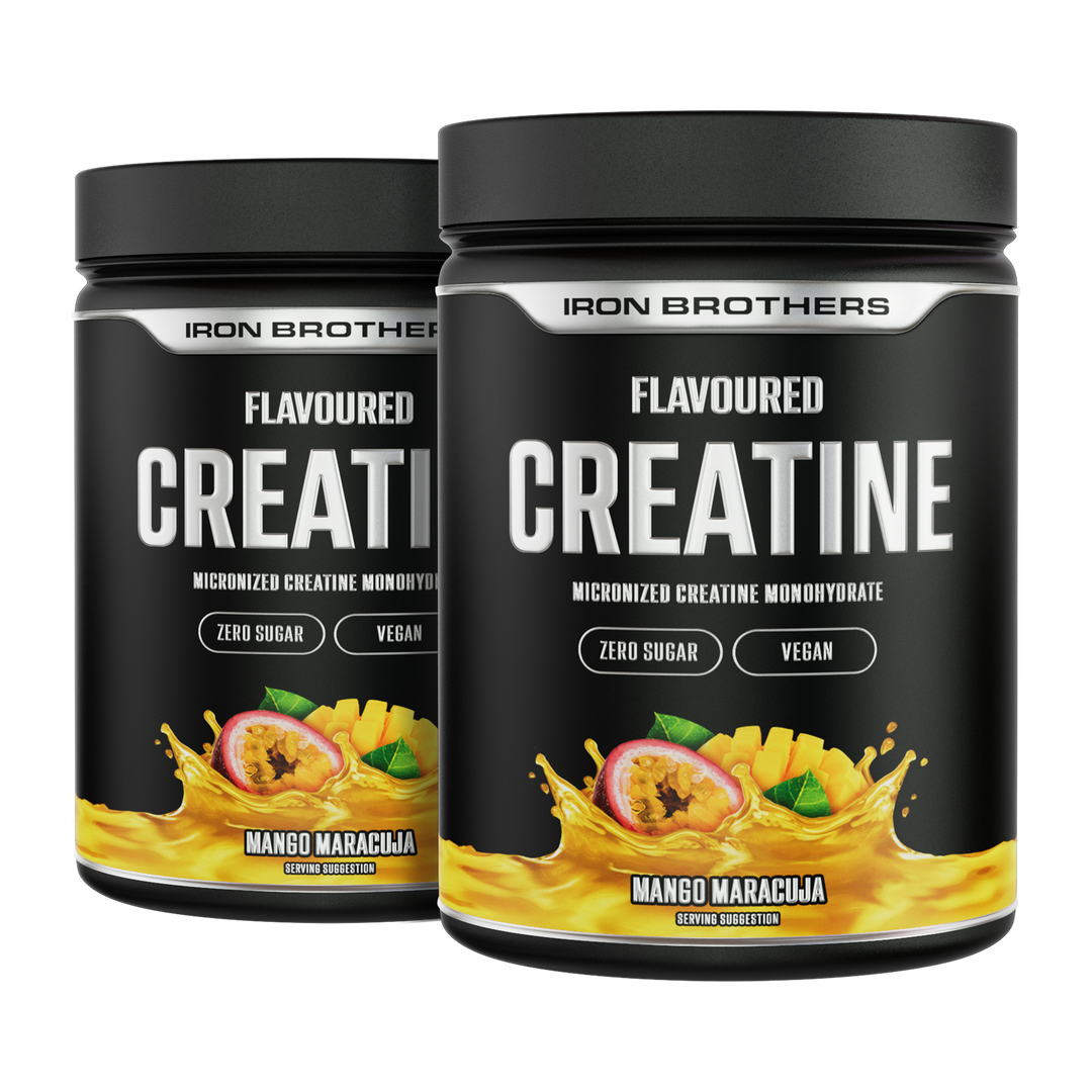 Creatine Flavoured Doppelpack von Iron Brothers - Mango Maracuja #geschmack_mango-maracuja