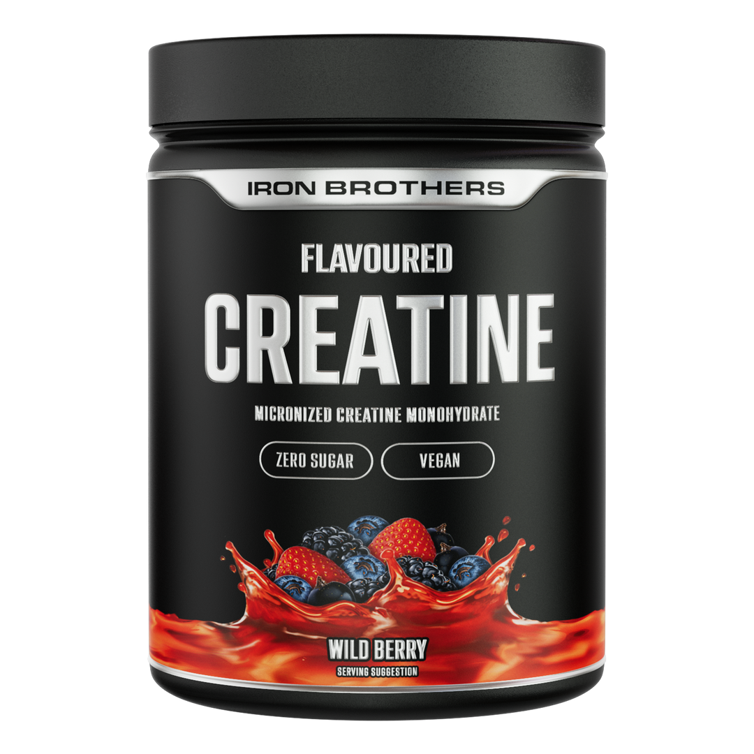 Creatine Flavoured, Wild Berry - Ultra Pure Creatine Monohydrate - Waldbeere Geschmack #geschmack_wild-berry
