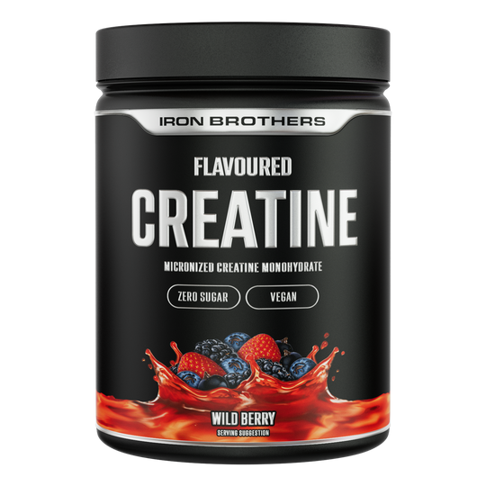 Creatine Flavoured, Wild Berry - Ultra Pure Creatine Monohydrate - Waldbeere Geschmack #geschmack_wild-berry