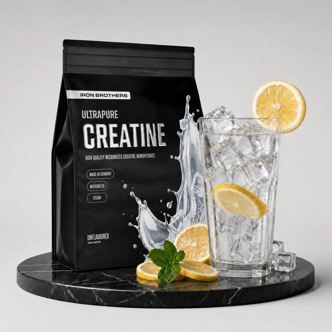 1000g Kreatin Monohydrat im Beutel von Iron Brothers - 1kg Creatin Neutral - Gechmack & Design #geschmack_unflavoured
