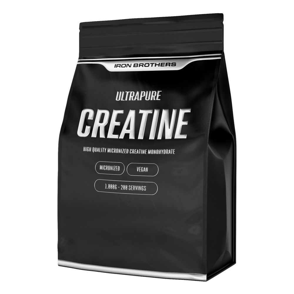 1000g Kreatin Monohydrat im Beutel von Iron Brothers - 1kg Creatin Neutral #geschmack_unflavoured