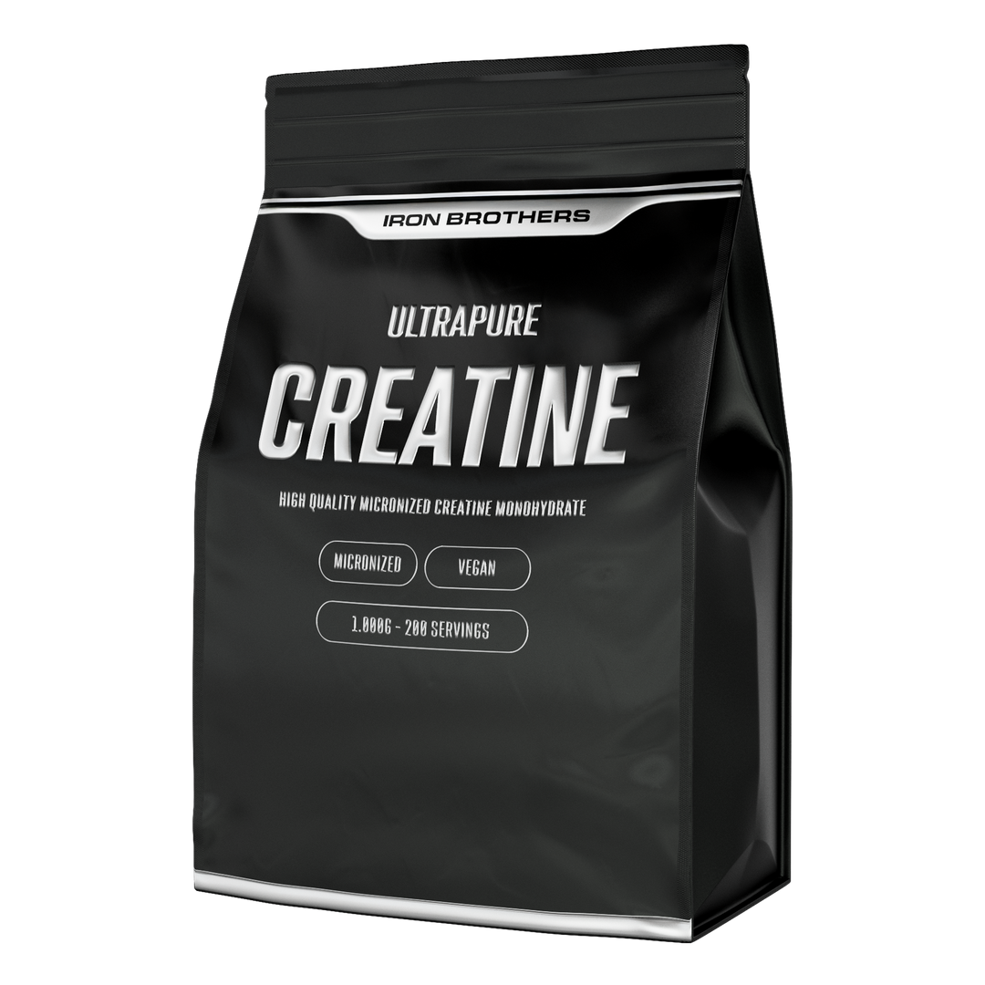 1000g Kreatin Monohydrat im Beutel von Iron Brothers - 1kg Creatin Neutral #geschmack_unflavoured