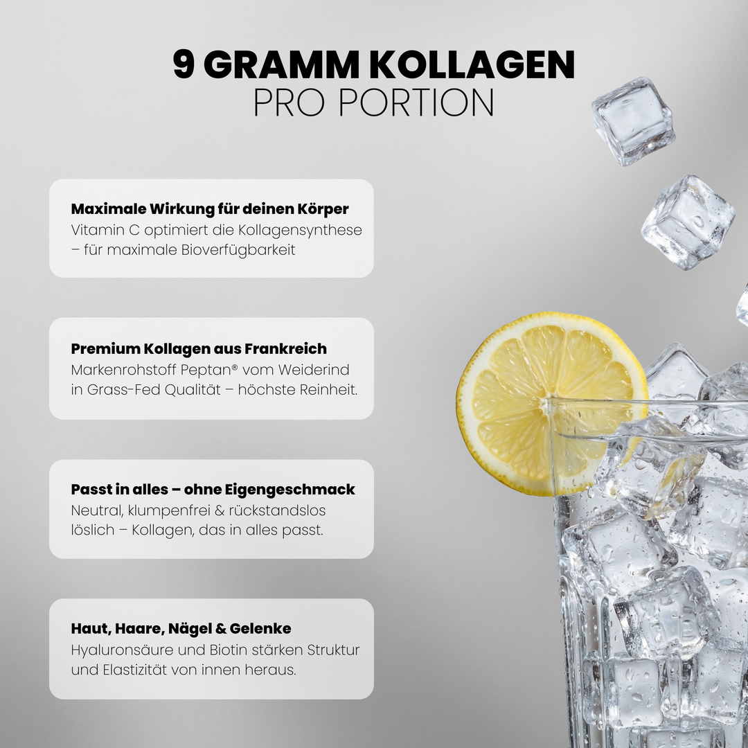 Collagen Advanced von Iron Brothers - Neutraler Geschmack - Vorteile #geschmack_unflavoured