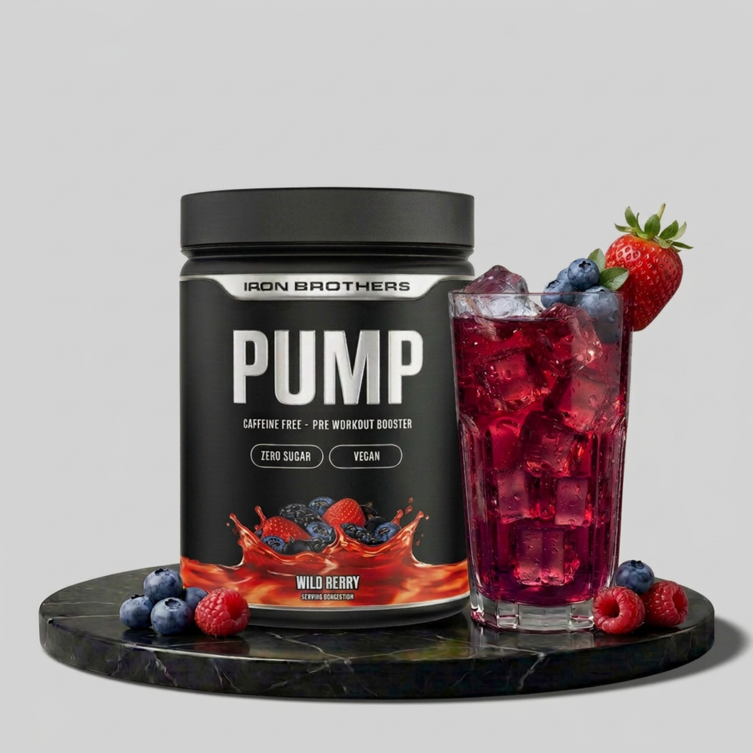 Pump Fuel Doppelpack von Iron Brothers - Wild Berry - Design, Wirkung und Geschmack #geschmack_wild-berry