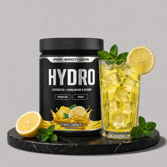 Hydro Fuel - Electrolytes Doppelpack von Iron Brothers - Citrus Lemonade - Design, Wirkung und Geschmack #geschmack_citrus-lemonade