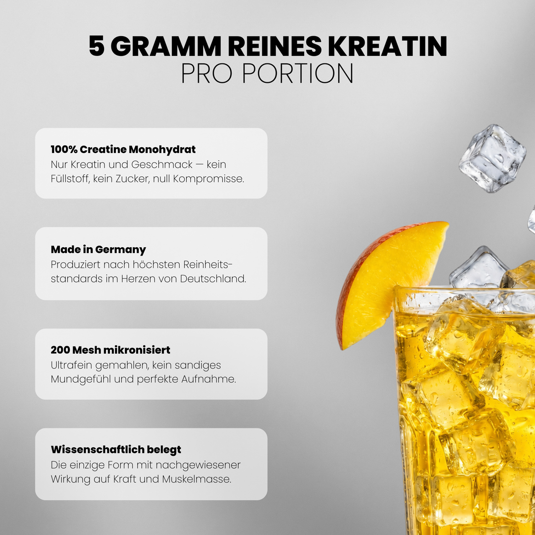 Creatine Flavoured Doppelpack von Iron Brothers - Mango Maracuja - Vorteile #geschmack_mango-maracuja