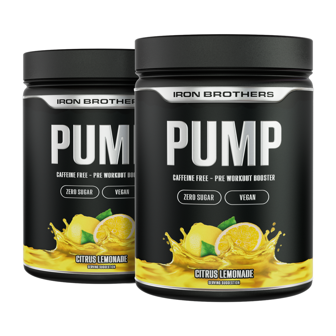 Pump Fuel Doppelpack von Iron Brothers - Citrus Lemonade - Pre Workout Booste - Made in Germany #geschmack_citrus-lemonade