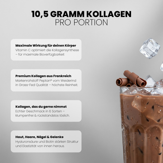Collagen Advanced von Iron Brothers Chocolate Milkshake - Schokoladen Geschmack - Vorteile #geschmack_chocolate-milkshake