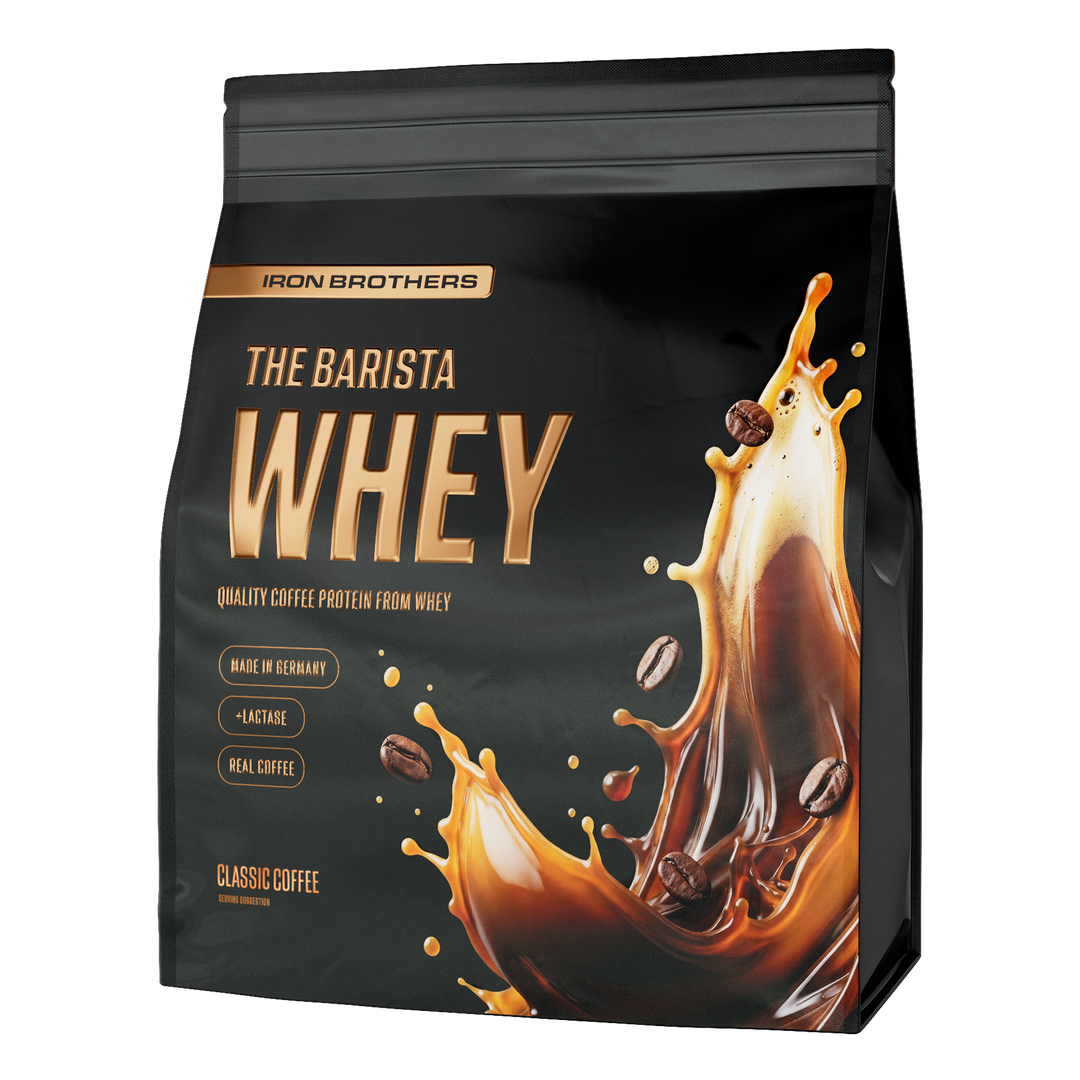 The Barista WHEY Proteinkaffee im Beutel von Iron Brothers