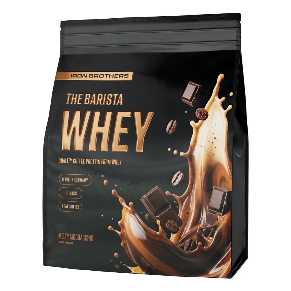 The Barista WHEY Proteinkaffee im Beutel von Iron Brothers - Made in Germany